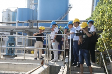 浙江省生态环境厅一行到莅临金沙9001以诚为本考察指导