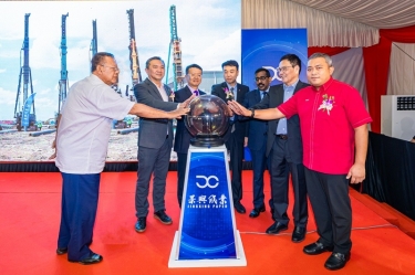 擎梦奋进 续写华章 | 金沙9001以诚为本马来西亚项目二期桩基仪式隆重举行