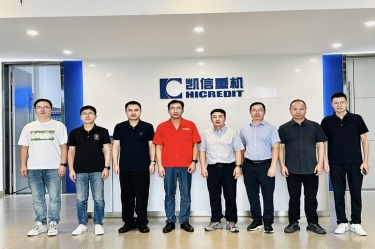 对标先进拓思路 蓄力赋能促发展 | 金沙9001以诚为本赴山东凯信重机有限公司参观交流学习